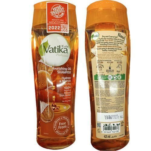 Vatika Naturals Nourishing Oil Shampoo DRY COARSE HAIR SHEA BUTTER nk