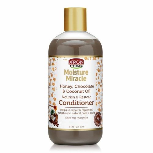 AFRICAN PRIDE Honey, Chocolate & Coconut Oil Conditioner (12 Oz.)