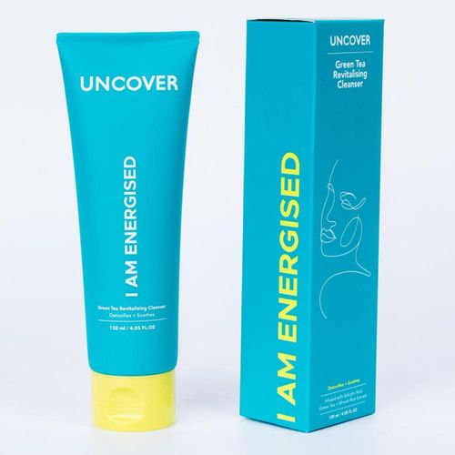 UNCOVER Green Tea Revitalising Cleanser 120ml
