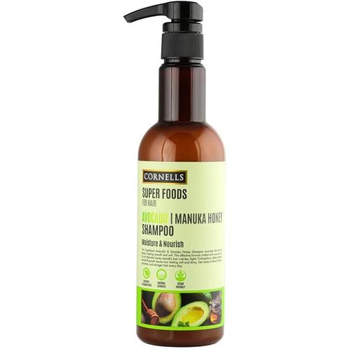 Cornells Avacado & Manuka Honey Shampoo Hydrate & Nourish Sulfate & Paraben Free
