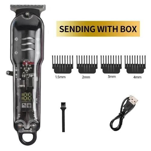 GALUIN Digital Transparent Hair Clipper