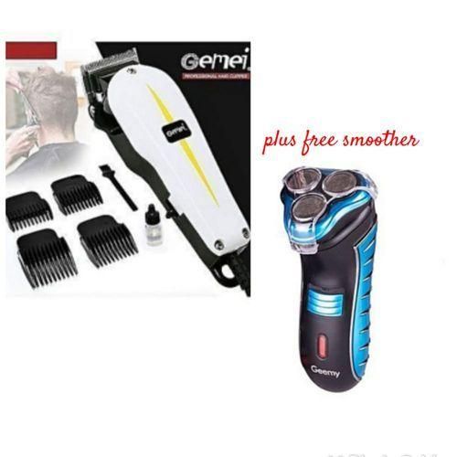 Geemy Electric Hair Shaving Machine Plus Free Smoother