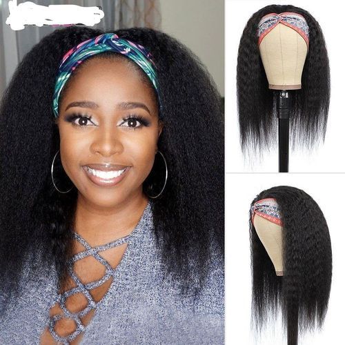 Short Straight Headband Wig + FREE GIFT