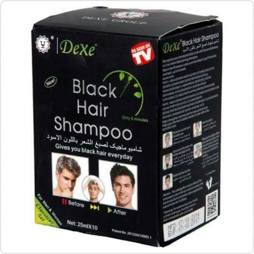 Beauty Dexe Instant Black Hair Dye Shampoo - (25ml)