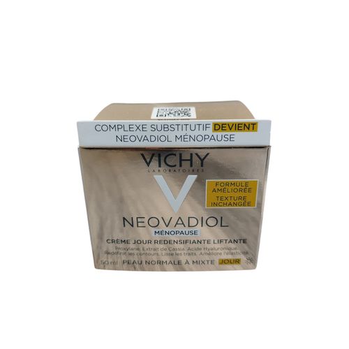 Vichy Cassia Extract, Proxylan & Hyaluronic Acid Neovadiol Lifting & Redensifying Face Cream. Smooths, Improves Elasticity, Redifines Facial Contours, Is Anti-Aging, Glows, Moisturizes & Anti Wrinkles