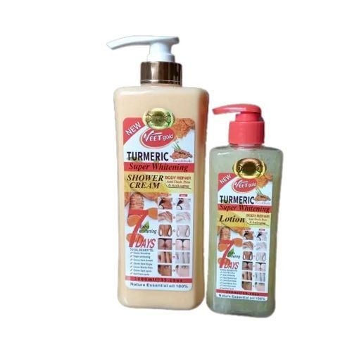 VEET GOLD TURMERIC Shower CREAM + Body LOTION.