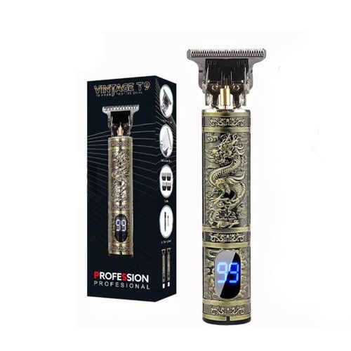 Super Quality LED Digital Display Screen Rechargeable Dragon Professional Electric Hair Trimmer Clipper Kinyozi