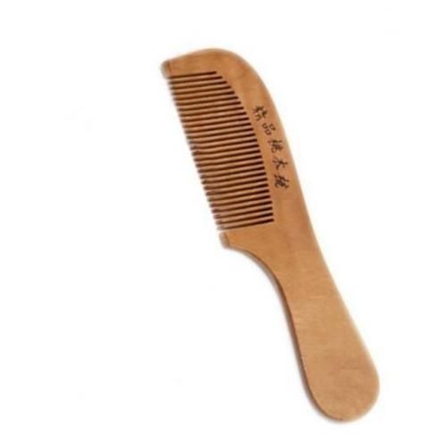 Wooden Non-Static Beard & Hair Comb -3pcs