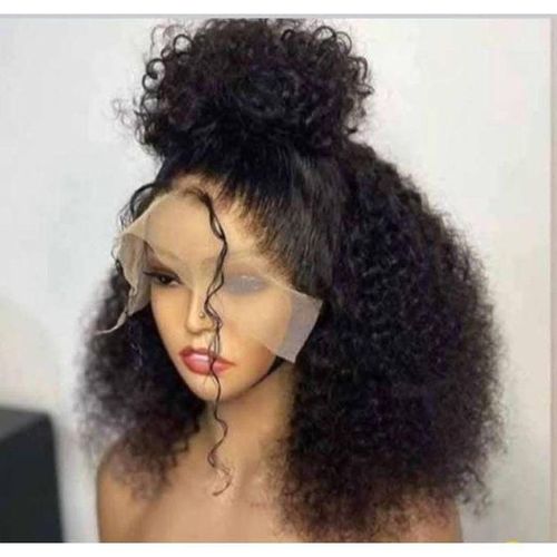 Water curl pure human hair wig