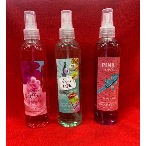 Dear Body Pink Velvet Body Splash