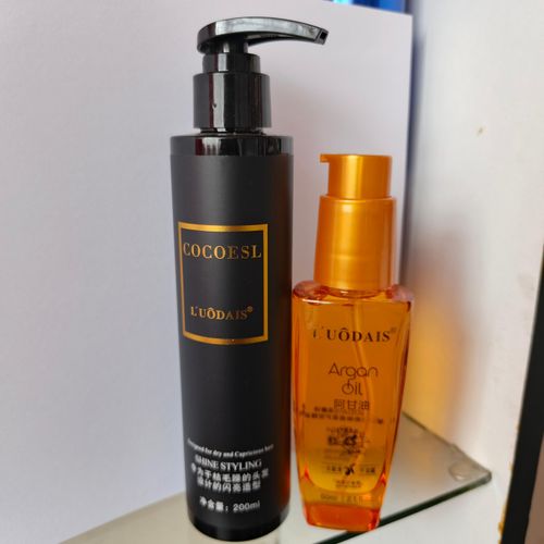 Luodais 2pcs curl keeper + hair serum