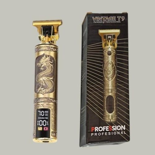 Top Quality LED Digital Display Screen Rechargeable Dragon Professional Electric Hair Trimmer Clipper Kinyozi