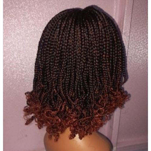 Short Braided Wig