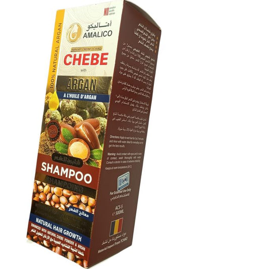 AMALICO Chebe Tchad Hair Shampoo with Argan Oil – 500ml