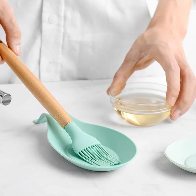 Silicone Spoon Rest / Cooking Spoon Holder