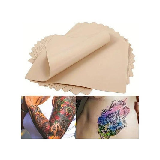 10pcs Double-sided Tattoo Practice Skin Sheet