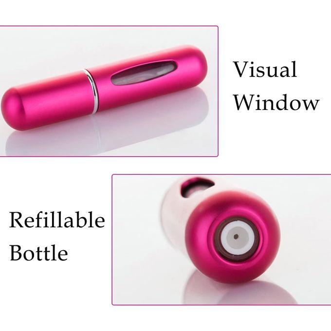 Travel Mini Perfume Refillable Atomizer – 5ml Portable Fragrance Spray Bottle