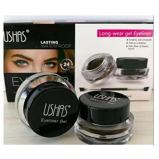 Ushas 2 in 1 Longwear Waterproof Eyeliner/Eyebrows Gel