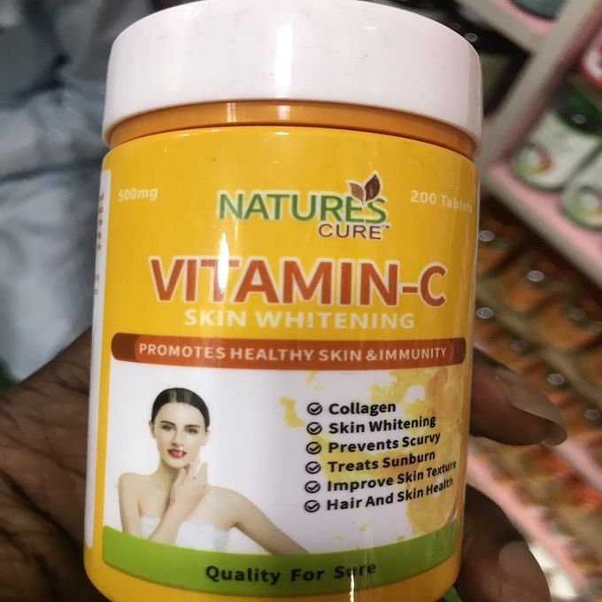 Nature's Cure Vitamin C Skin Whitening Capsules