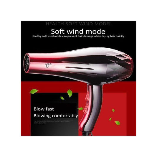 2200W Blow Dry Hair Dryer – Professional Fast Heating Hot & Cold Hair Comb Set