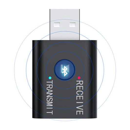 USB Bluetooth 5.0 Transmitter Receiver AUX for PC & TV