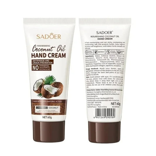 SADOER Coconut hand cream moisturize &soft and hydrating