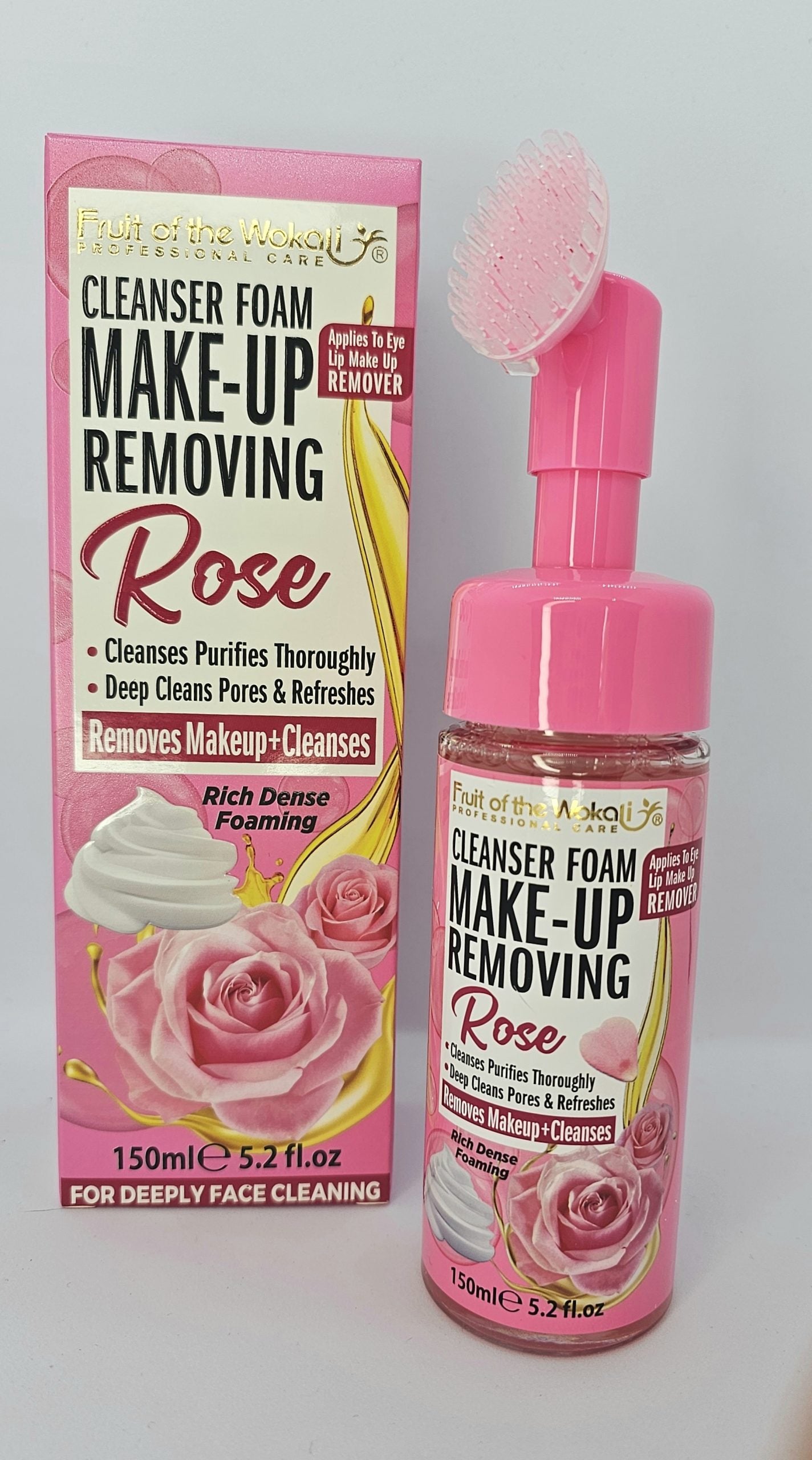 Fruit Of The Wokali Rose Makeup Removing Cleanser Foam