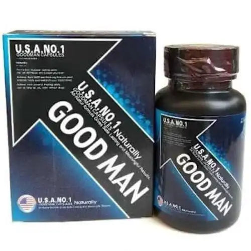 GoodMan Natural Male Enhancement & Sexual Health Capsules-60 CAPSULES