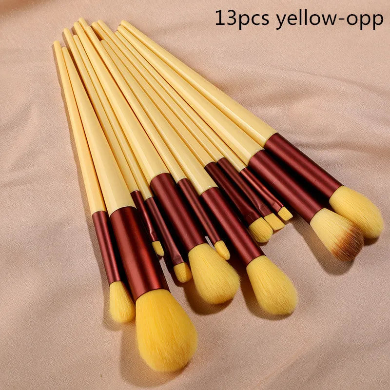 13-Piece Makeup Brush Set – Complete Face & Eye Essentials