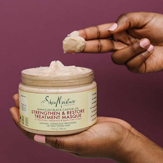 SheaMoisture Jamaican Black Castor Oil Strengthen & Restore Treatment Masque – 355ml