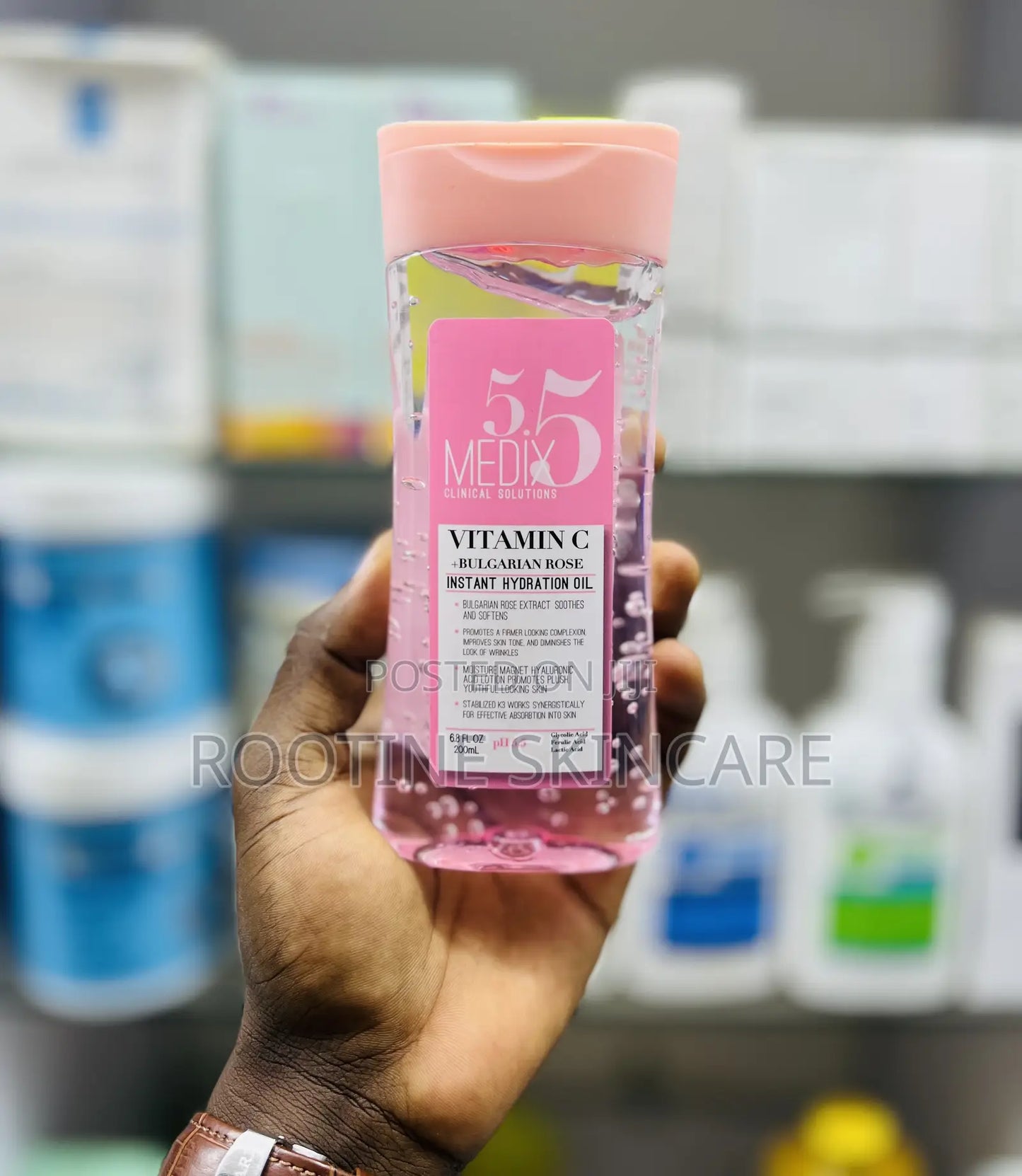 Medix 5.5 Vitamin C + Bulgarian Rose Instant Hydration Oil