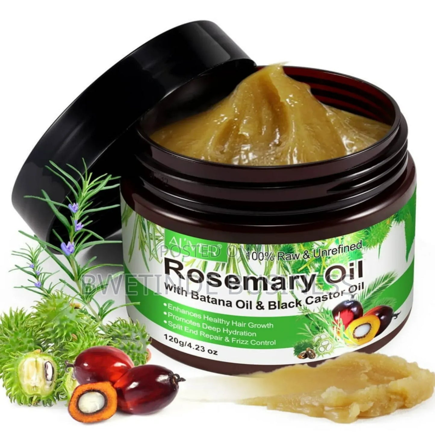 ALIVER Rosemary Oil with Batana Oil & Black Castor Oil