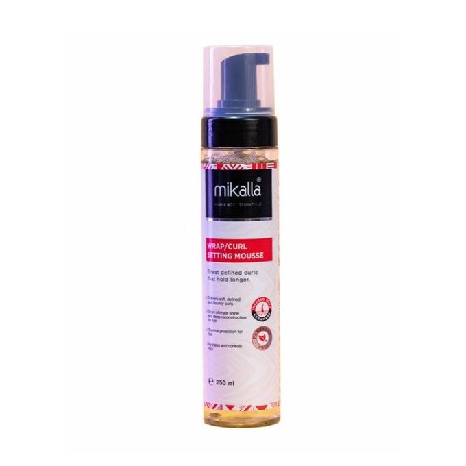 Mikalla Mousse Wrap / Curl Setting Mousse for Curls