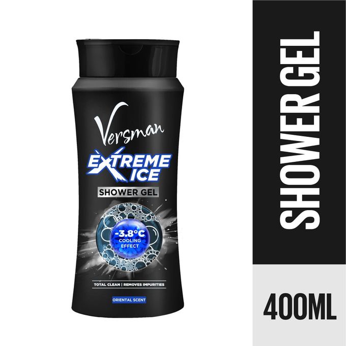 Versman Extreme Ice 3-in-1 Body, Face & Hair Shower Gel – 400ml