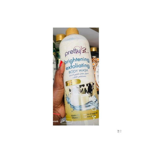 Pretty Be Brightening Exfoliating Body Wash with Milk Protein