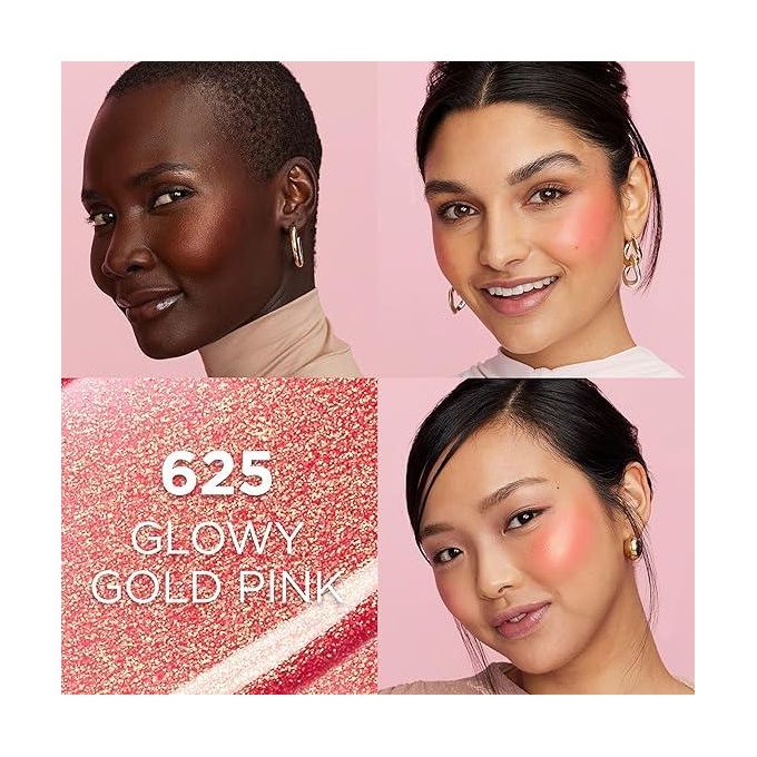 L'Oréal Paris Lumi Le Liquid Blush, Shade: 625 Glowy Gold Pink