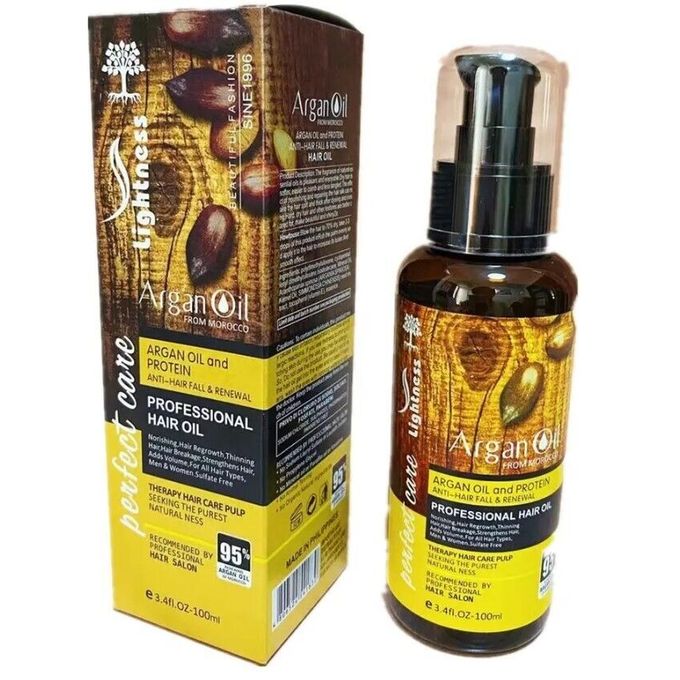 Lightness Argan Oil and Protein Anti Hair Fall & Renewal Oil – 100ml