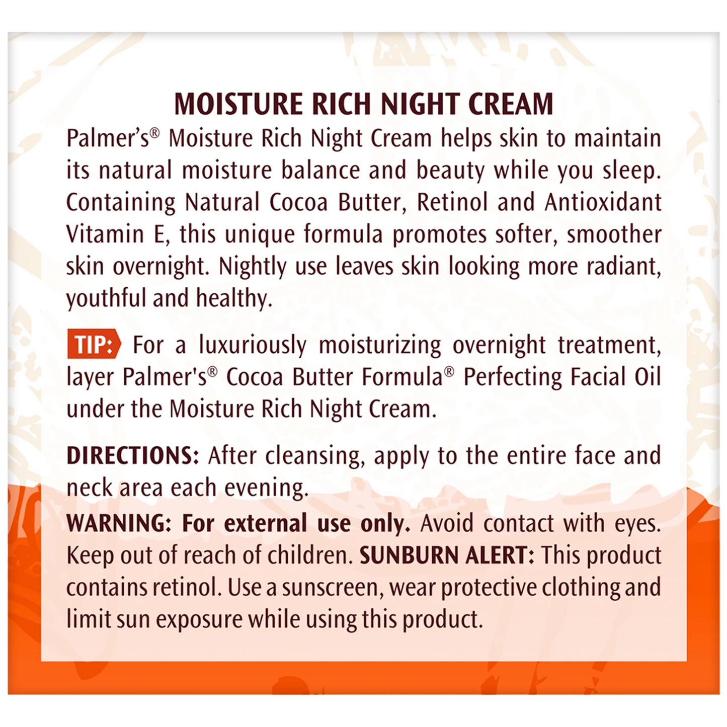 Palmer's Cocoa Butter Moisture Rich Night Cream