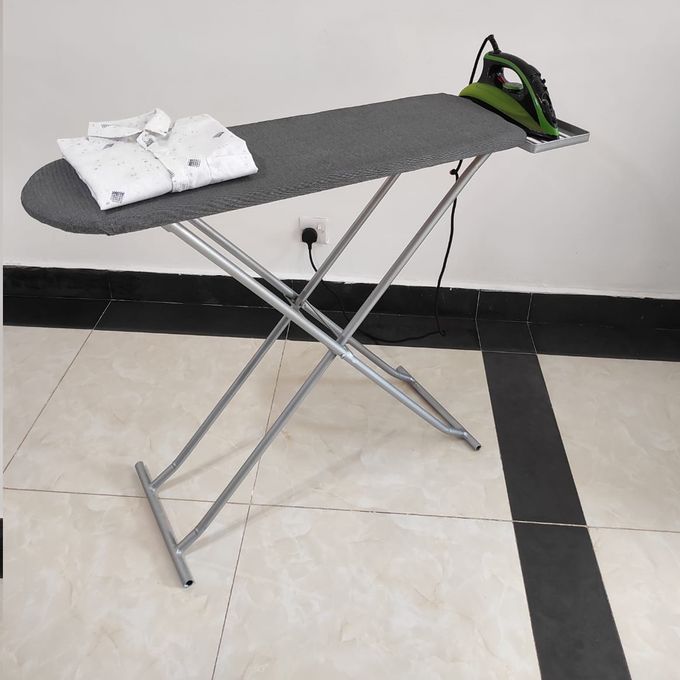 Heavy-Duty Metallic Ironing Board