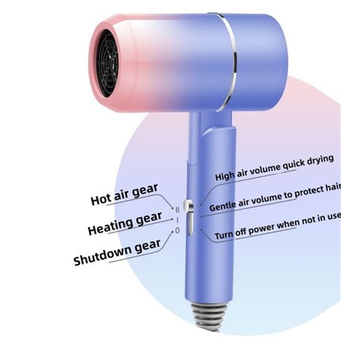 Gradient Color Folding Hair Dryer