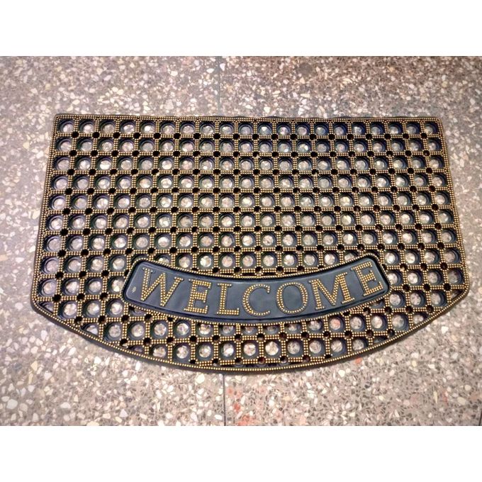 Welcome Home Heavy Duty Door Mat – Non-Slip Rubber Floor Rug & Kitchen Carpet