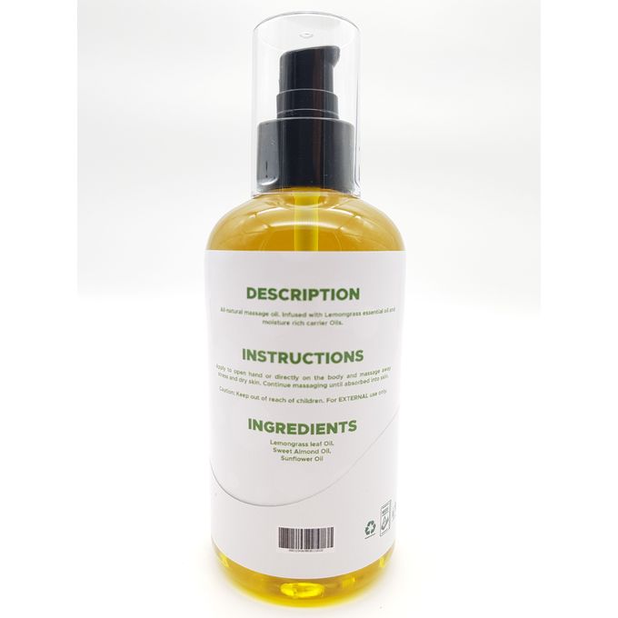 Jessica Lemongrass Massage Oil – 250ml