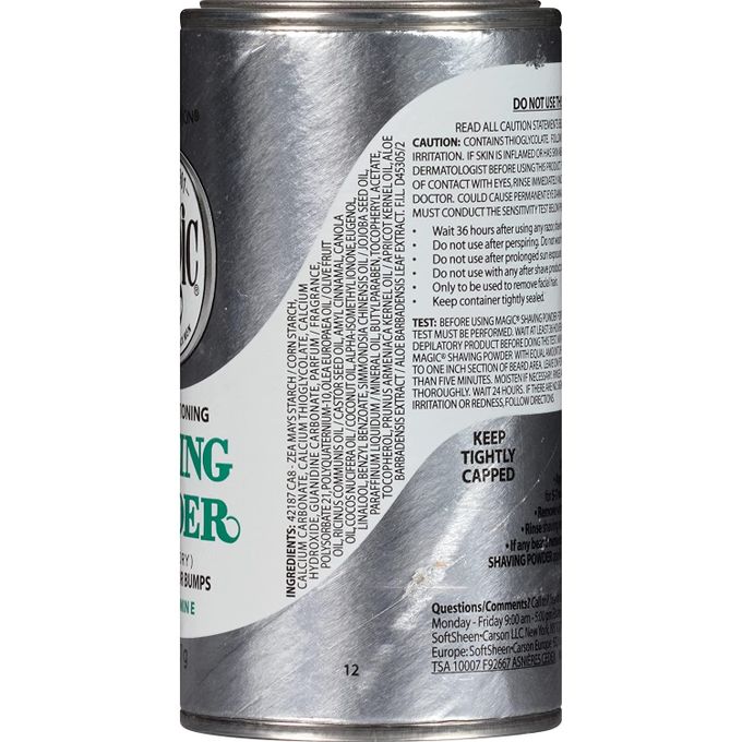 SoftSheen-Carson Magic Skin Conditioning Shaving Powder With Aloe Vera & Vitamin E