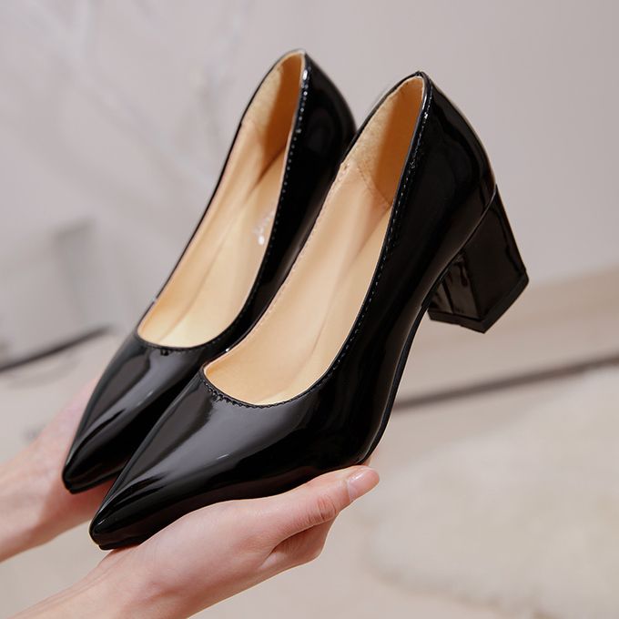 Ladies' Mid Heel Classic Office Shoes