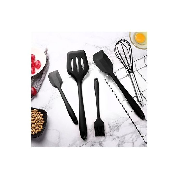 Kitchen Utensils 5 Piece Set – Black