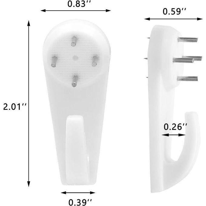 Heavy Duty Plastic Concrete Wall Hooks Hanger