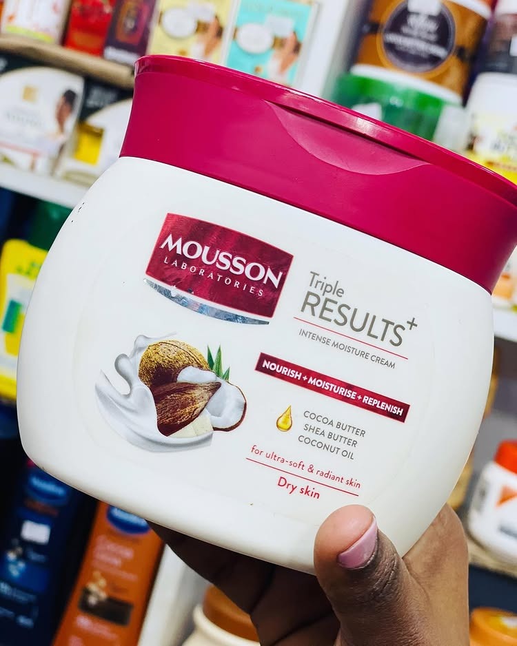 Mousson Triple Results + Intense Moisture Cream