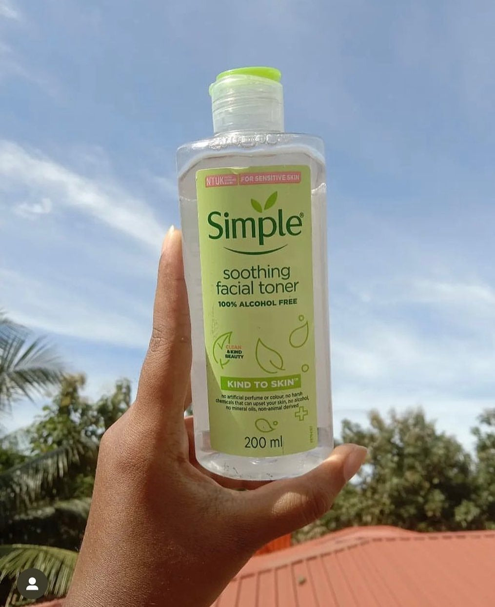 Simple Soothing Facial Toner