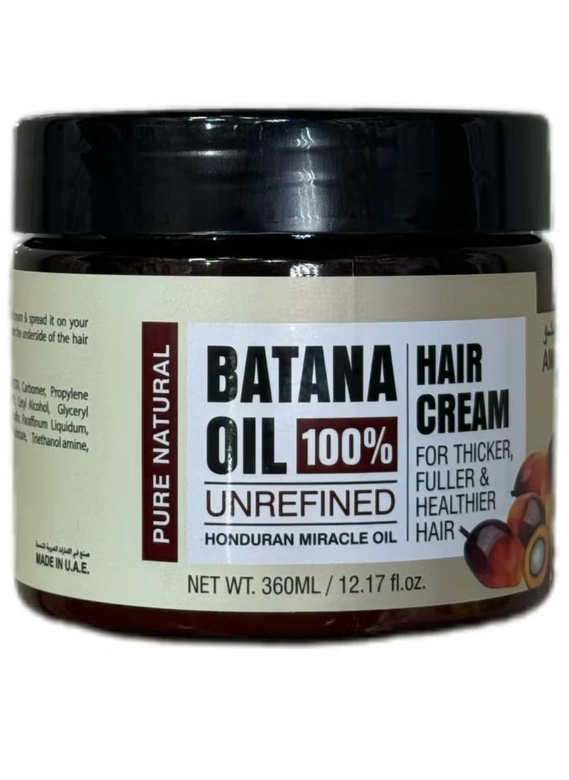 AMALICO Batana Oil 100% Unrefined Hair Cream – 360ML
