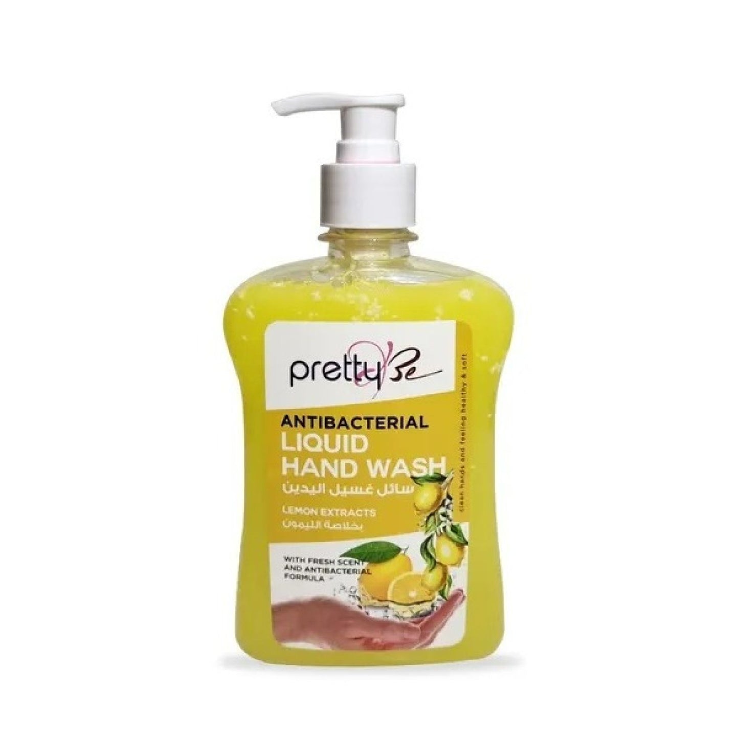 Pretty Be Antibacterial Liquid Hand Wash with Lemon Extract 500ml